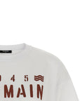 Balmain White Cotton T-Shirt