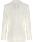 PINKO White Linen Blazer