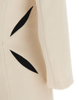 Elisabetta Franchi Bicolor Polyester Short Dress