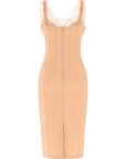 Elisabetta Franchi Multicolor Polyamide Midi Dress