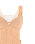 Elisabetta Franchi Multicolor Polyamide Midi Dress