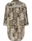 PINKO Gray Cotton Short Dress