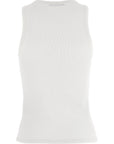 Givenchy White Cotton Sleeveles T-Shirt