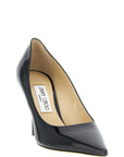 Jimmy Choo Black Leather High Heel Pumps
