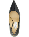 Jimmy Choo Black Leather High Heel Pumps