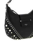Jimmy Choo White Lamb Leather Shoulder Bag
