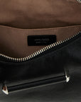 Jimmy Choo White Lamb Leather Shoulder Bag