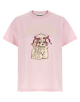 Ganni Multicolor Organic Cotton T-Shirt