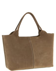 Tod's Beige Calfskin Tote Bag