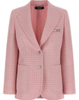 Versace Multicolor Virgin Wool Blazer