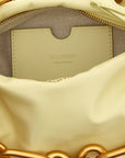 Balmain Bicolor Calfskin Handbag