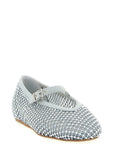 LE SILLA Silver Polyamide Ballet Flats