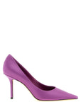 Jimmy Choo Purple Tencel High Heel Pumps