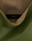 Furla Bicolor Lamb Leather Shoulder Bag
