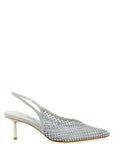 LE SILLA Gray Polyester Mid Heel Pumps