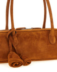 Magda Butrym Brown Calfskin Shoulder Bag