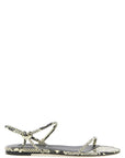 Staud Bicolor Cowhide Flat Sandals