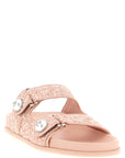 Jimmy Choo Multicolor Tencel Slides