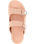 Jimmy Choo Multicolor Tencel Slides