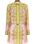 Versace Multicolor Silk Short Dress