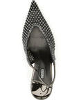 LE SILLA Gray Polyester High Heel Pumps
