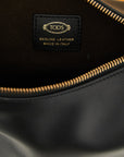 Tod's Black Calfskin Shoulder Bag