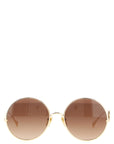Chloé Multicolor Metal Sunglasses