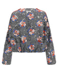 Fendi Gray Cotton Blazer