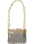 Paco Rabanne Multicolor Brass Shoulder Bag