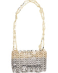 Paco Rabanne Multicolor Brass Shoulder Bag