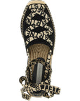 Stella McCartney Multicolor Cotton Wedge Sandals
