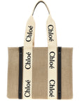 Chloé Beige Calfskin Tote Bag