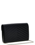 Saint Laurent Black Calfskin Clutch Bag