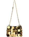 Paco Rabanne Gold Polyester Handbag
