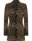 Dolce & Gabbana Brown Viscose Blazer