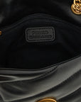PINKO Black Lamb Leather Crossbody Bag