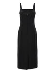 Dolce & Gabbana Black Viscose Midi Dress