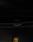 Saint Laurent Black Calfskin Shoulder Bag
