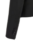 Dolce & Gabbana Black Virgin Wool Blazer