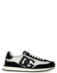 Dolce & Gabbana Bicolor Calfskin Athletic Sneakers