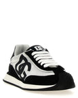 Dolce & Gabbana Bicolor Calfskin Athletic Sneakers