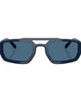Emporio Armani Blue Acetate Sunglasses