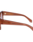 Ferragamo Transparent Acetate Sunglasses
