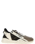 Fendi Multicolor Calf Leather Bos Taurus Athletic Sneakers