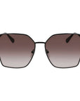 Longchamp Black Metal Sunglasses