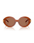 Tory Burch Brown Acetate Sunglasses