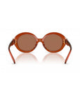 Tory Burch Brown Acetate Sunglasses