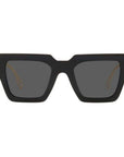 Versace Black Acetate Sunglasses