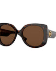 Versace Brown Acetate Sunglasses