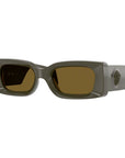 Versace Gray Acetate Sunglasses